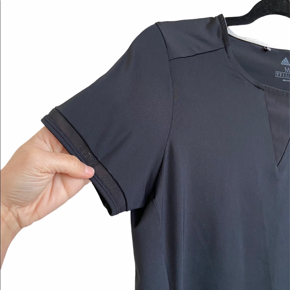 Adidas Mesh T-Shirt Top - Picture 5 of 12